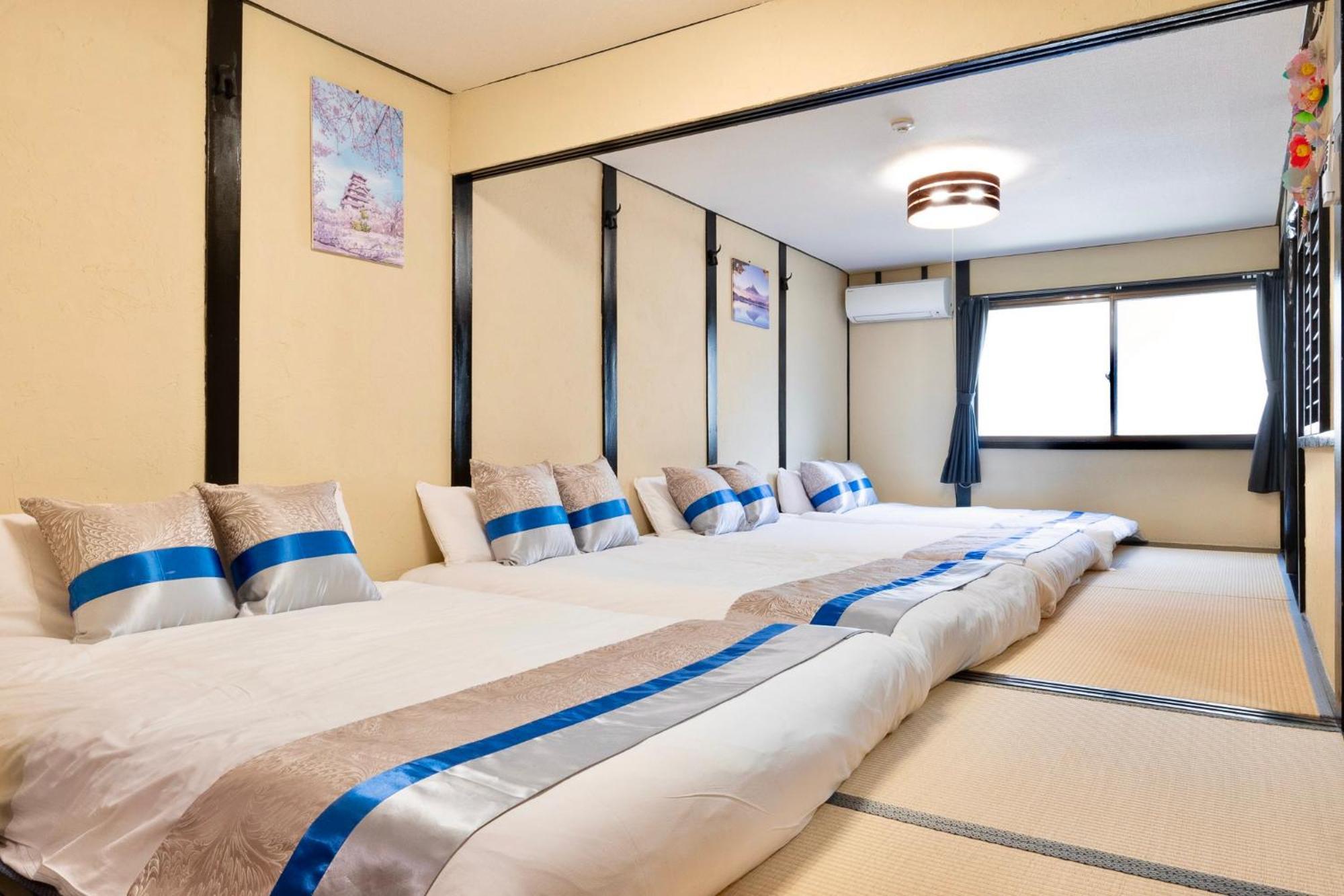 Appartamento Kizuna 絆 - 5 Bedding In 2 Tatami Rooms, Max 11, 1 And A Half Bath Rooms, 30min To Usj, Kaiyukan Aquarium & Namba, 12min To Kyocera Dome, , Japanese Style Private House *